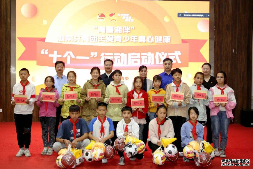 蓝狮“青春湘伴”湖南共青团关爱青少年身心健康专项公益基金筹款项目正式上线