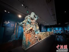 <b>山西永乐宫一批文物亮相粤博 再现《朝元图》壮</b>