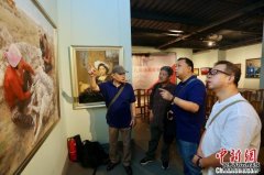 <b>天津市第九届油画作品双年展开幕 展津沽大地时</b>